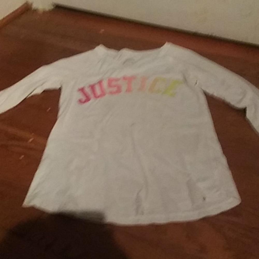 Long sleeve justice shirt